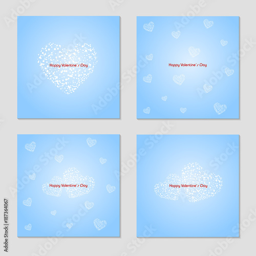 Valentine's Day congratulation.