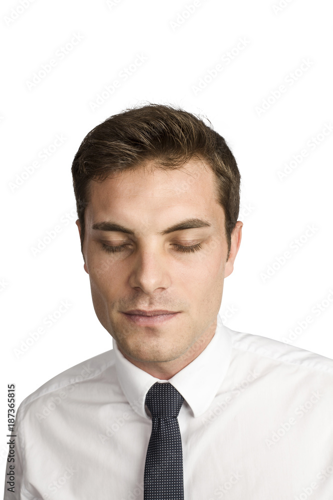 isolated caucasian businessman isolated caucasian businessman