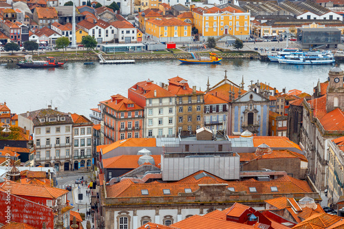 Porto. Aerial view of the city.
