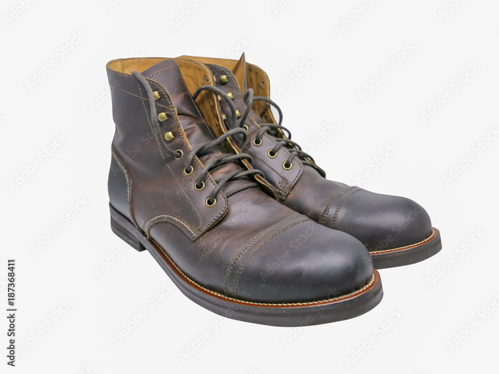 Vintage work boots