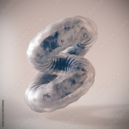 Abstract composition with abstract alive form (ID: 187368424)