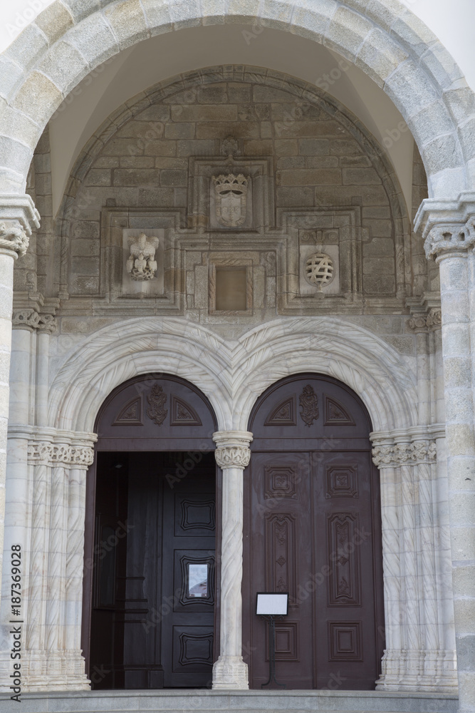 Entrance at St Francis Church; Evora