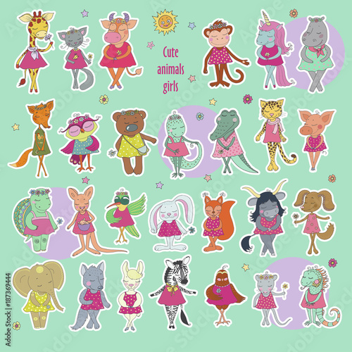 Great Collection of Cute animals girls