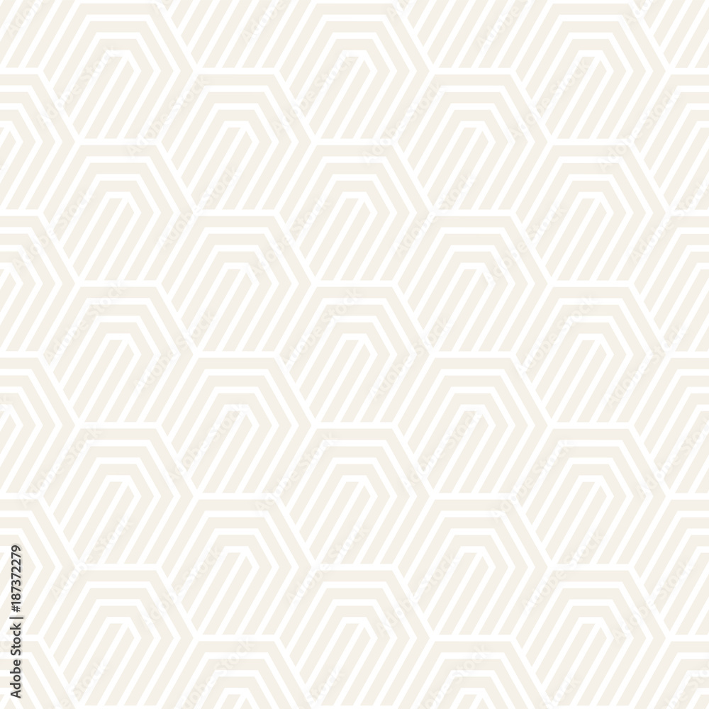Vector seamless subtle stripes pattern. Modern stylish texture with monochrome trellis. Repeating geometric hexagonal grid. Simple lattice graphic design. Vector seamless subtle stripes pattern. Modern stylish texture with monochrome trellis. Repeating geometric hexagonal grid. Simple lattice graphic design.