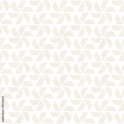 Vector seamless subtle stripes pattern. Modern stylish texture with monochrome trellis. Repeating geometric hexagonal grid. Simple lattice graphic design.