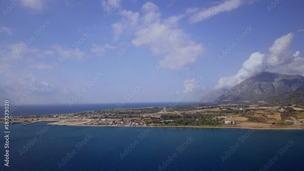 Patra view from the drone Patra view from the drone