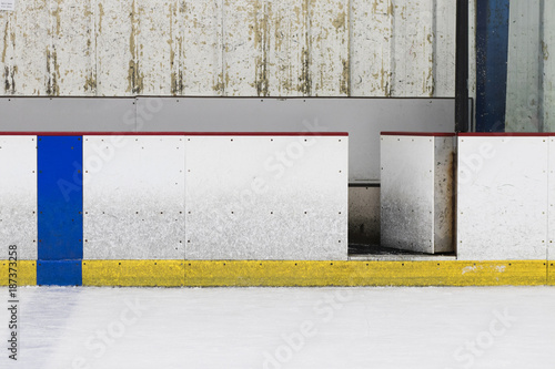 Hockey Ice Rink Wall