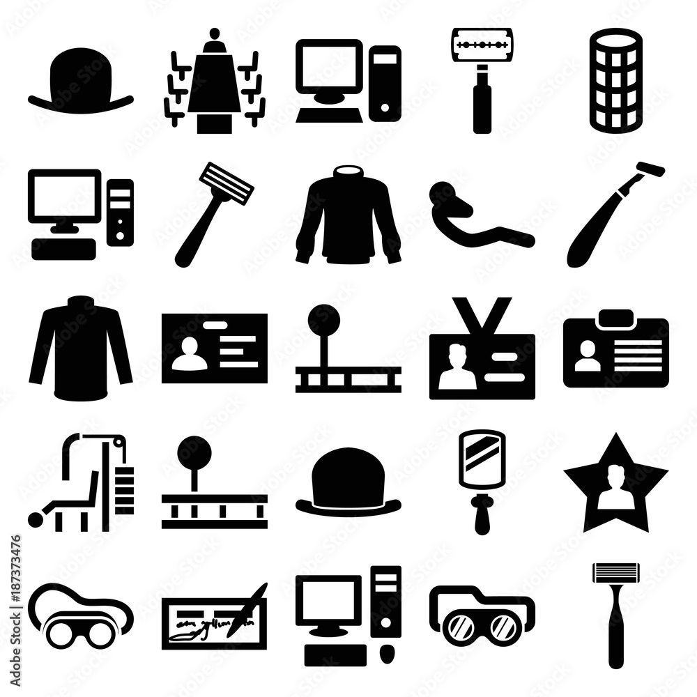 Personal icons. set of 25 editable filled personal icons Personal icons. set of 25 editable filled personal icons