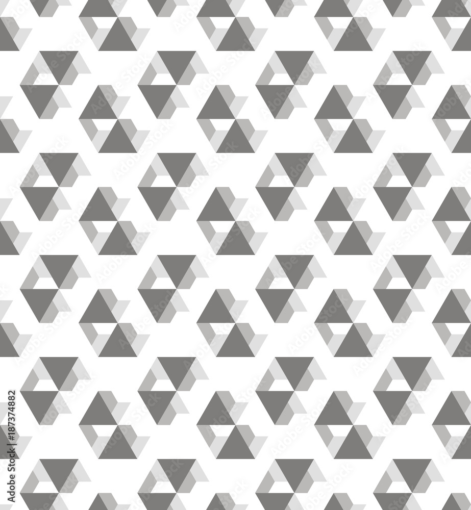 Abstract seamless pattern of triangles. Geometric structure. Abstract seamless pattern of triangles. Geometric structure.