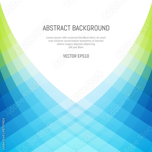 Abstract background of waves and lines. Distortion of space.