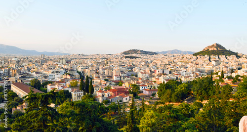 The Athens cityscape. © jana_janina