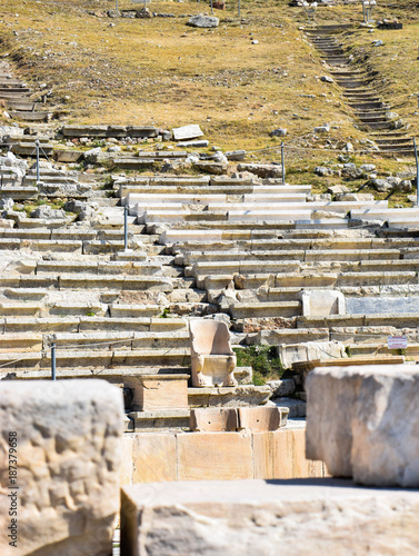 Wallpaper Mural Marble throne on Acropolis. Torontodigital.ca