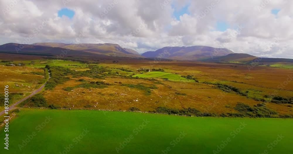 View of beautiful mountain and landscape View of beautiful mountain and landscape
