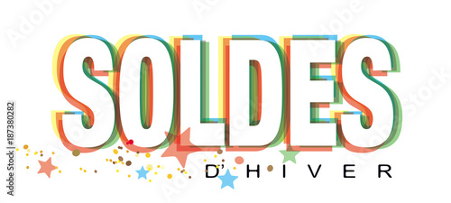 SOLDES D'HIVER COLORÉ