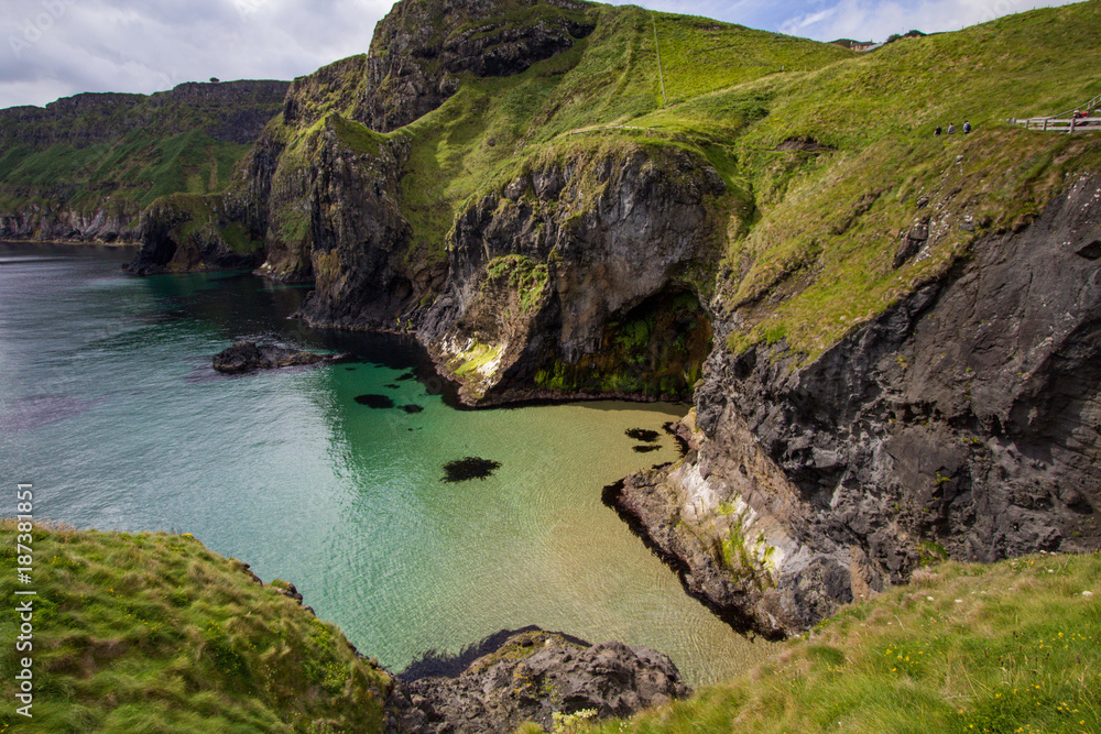 Northern Ireland Coastline Carrick-a-Rede Northern Ireland Coastline Carrick-a-Rede