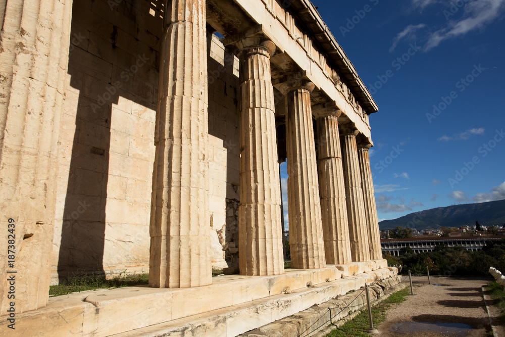 Temple of Hephaestus in Athens, Greece