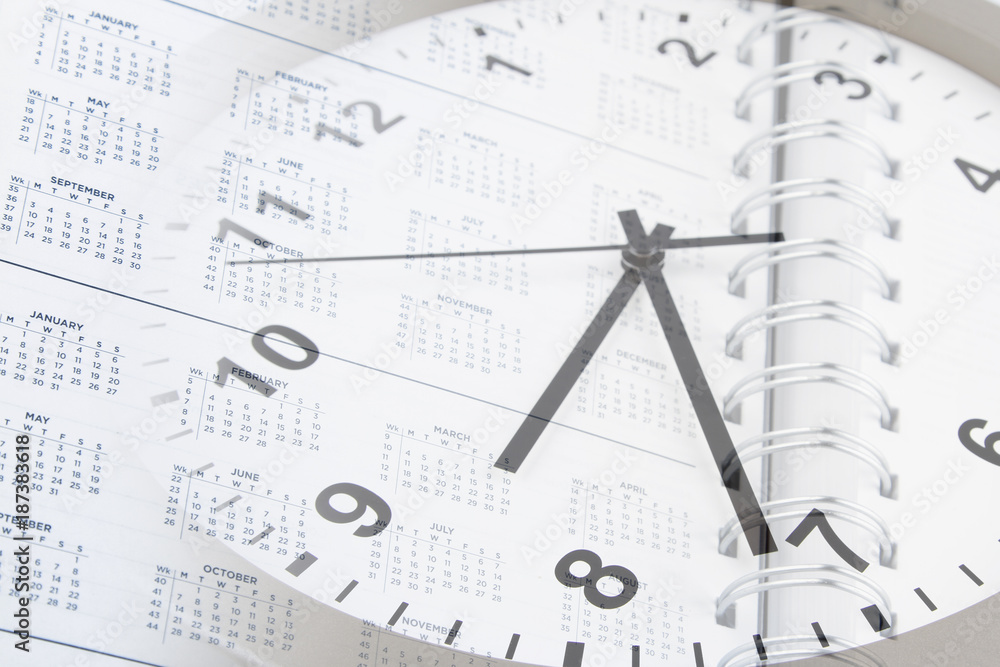 Clock and calendar Clock and calendar