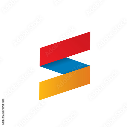 Armenia flag, vector illustration