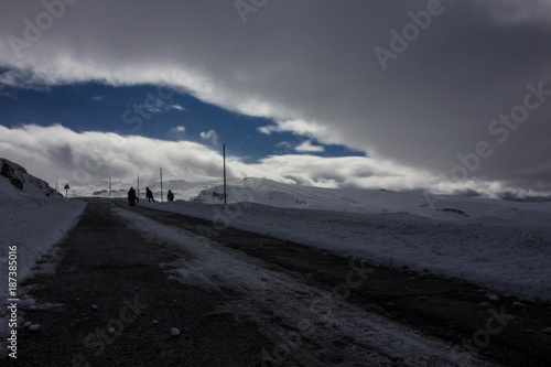 Sierra Nevada. Spanish mountain landscape. Picture taken – 7 january 2018.