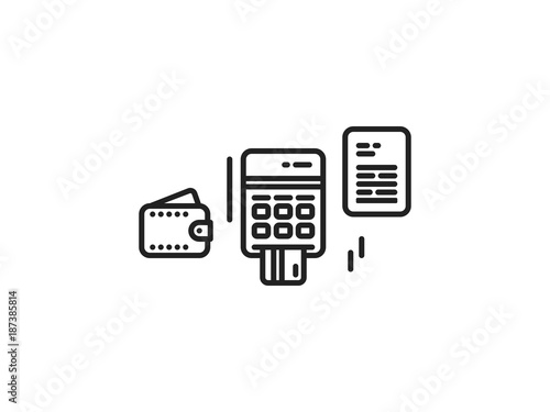 Pay Terminal System Icon