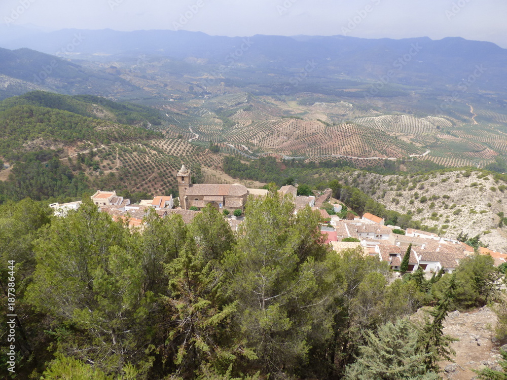 Segura de la Sierra, pueblo de Jaén, en la comunidad autónoma de Andalucía (España)