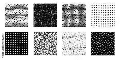 Hand Drawn Patterns Doodle ...