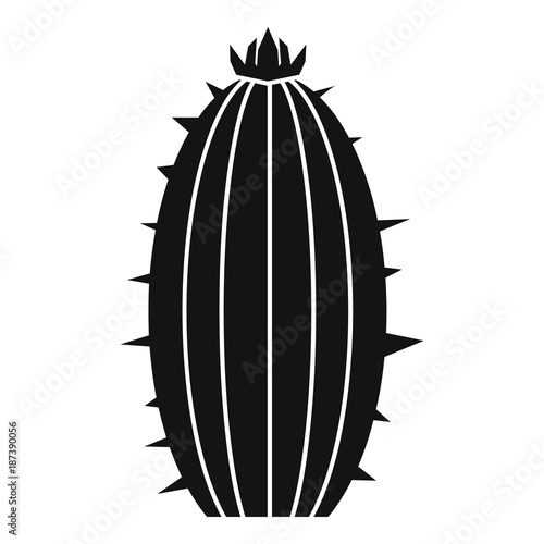 Mammillaria bocasana icon, simple style