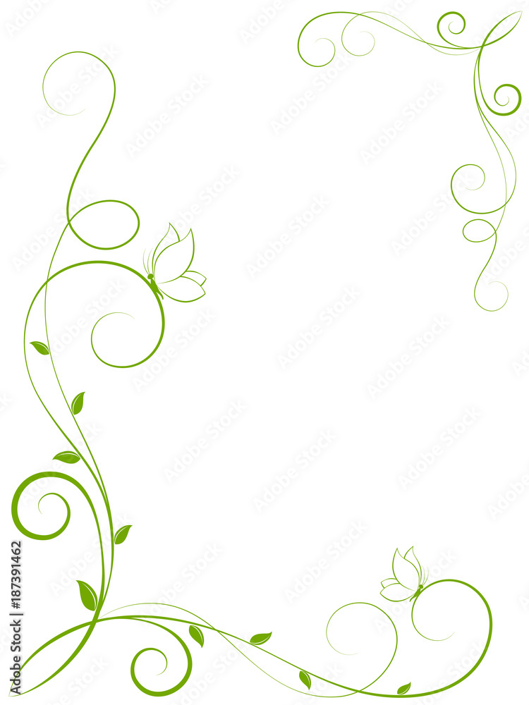Abstract floral background for design. Abstract floral background for design.