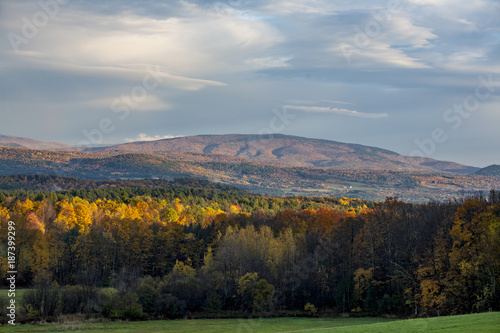 Mount Mooselaukee, Benton, NH in fall colors