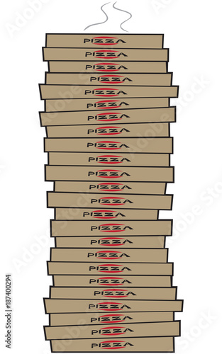 Tower of Pizza