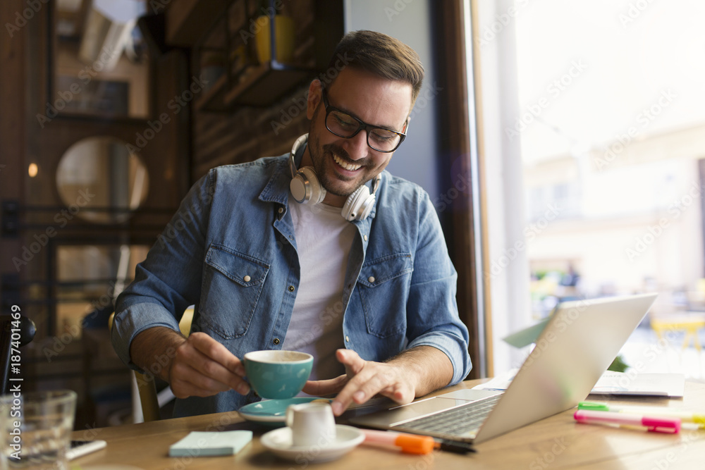 Taking coffee Taking coffee