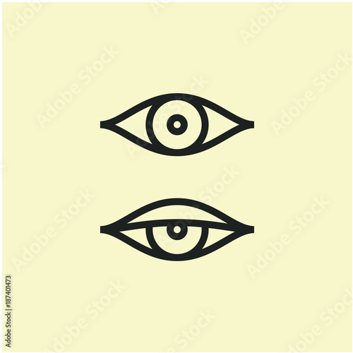 All seeing eye icon. Eye of Providence.