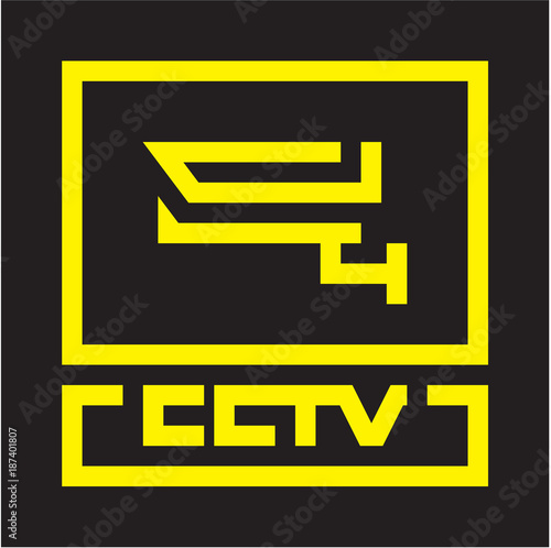 CCTV Camera, video surveillance icon