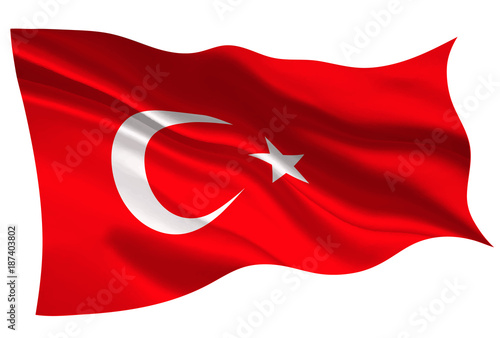 トルコ　 国旗　旗　アイコン 