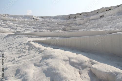 Pamukkale exotic pearl of Turkey, the rarest natural phenomenon.