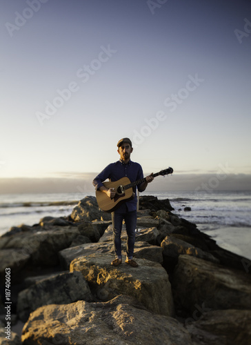 Beachside Strumming