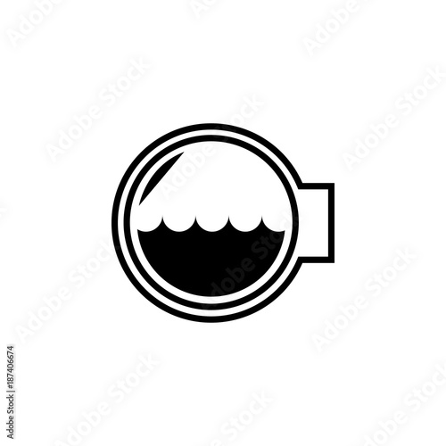 washing machine drum icon. Wash elements. Premium quality graphic design icon. Simple icon for websites, web design, mobile app, info graphics