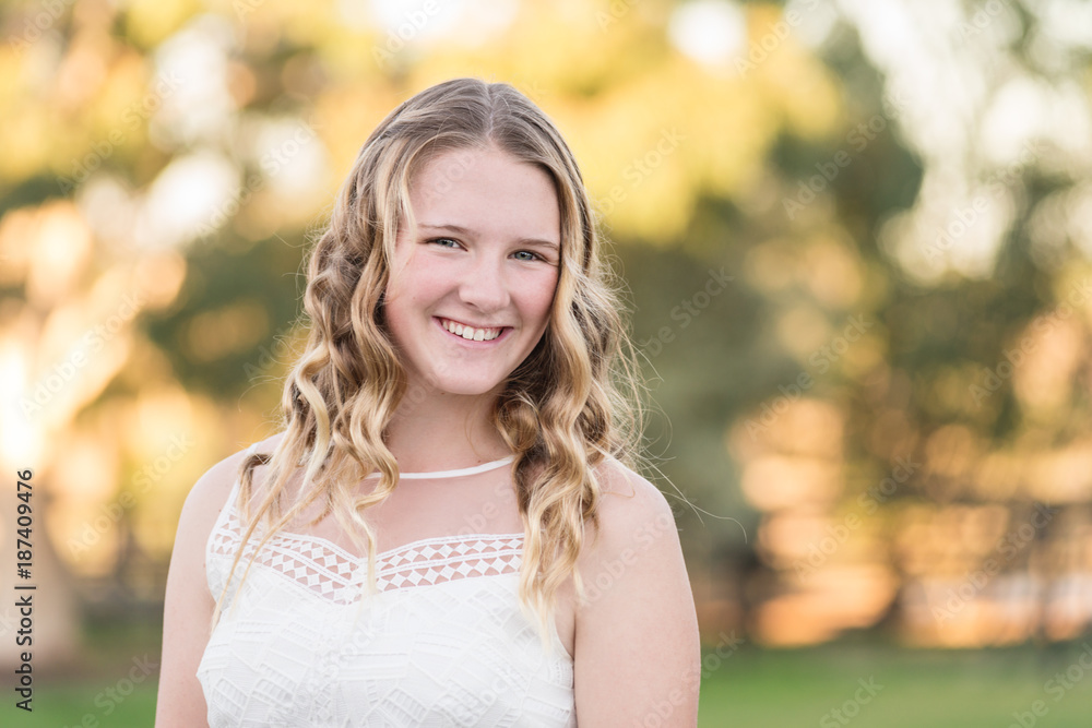 portrait of a pretty blonde natural teen portrait of a pretty blonde natural teen