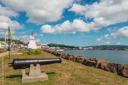 Waterfront Park in town center of Digby