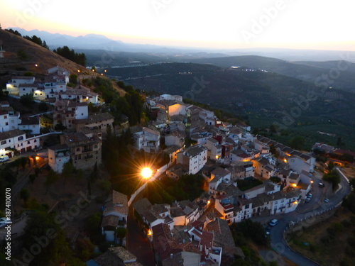 La Iruela, pueblo de Jaén junto a Cazorla en Andalucia (España) photo