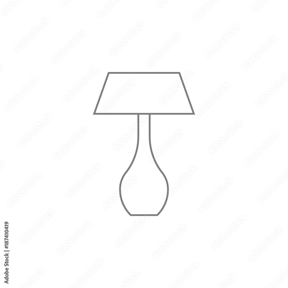 table lamp icon. Web element. Premium quality graphic design. Signs symbols collection, simple icon for websites, web design, mobile app, info graphics