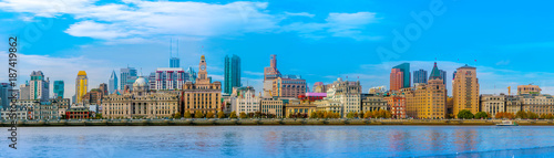 City Night Shanghai Bund