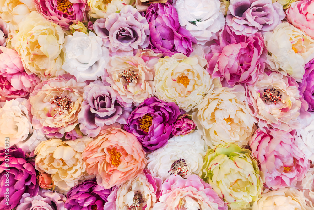 Colorful flower arrangement Colorful flower arrangement