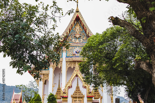 Chalong Temple in Phuket Island, Thailand