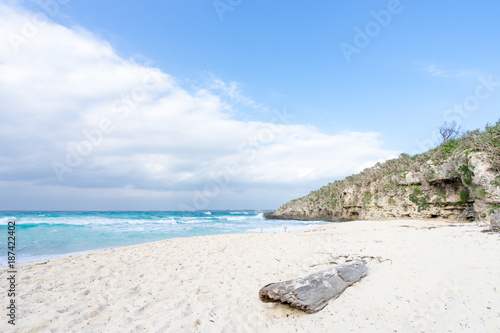 宮古島・砂山ビーチの風景