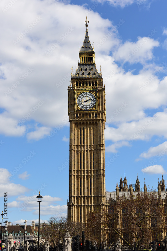 Big Ben un westminster abbay in london 