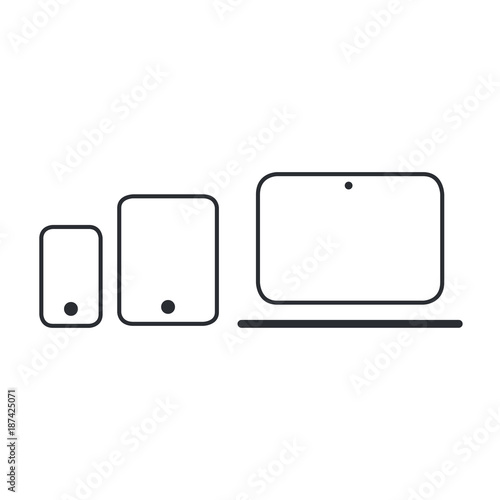 Modern electronic devices. ...
