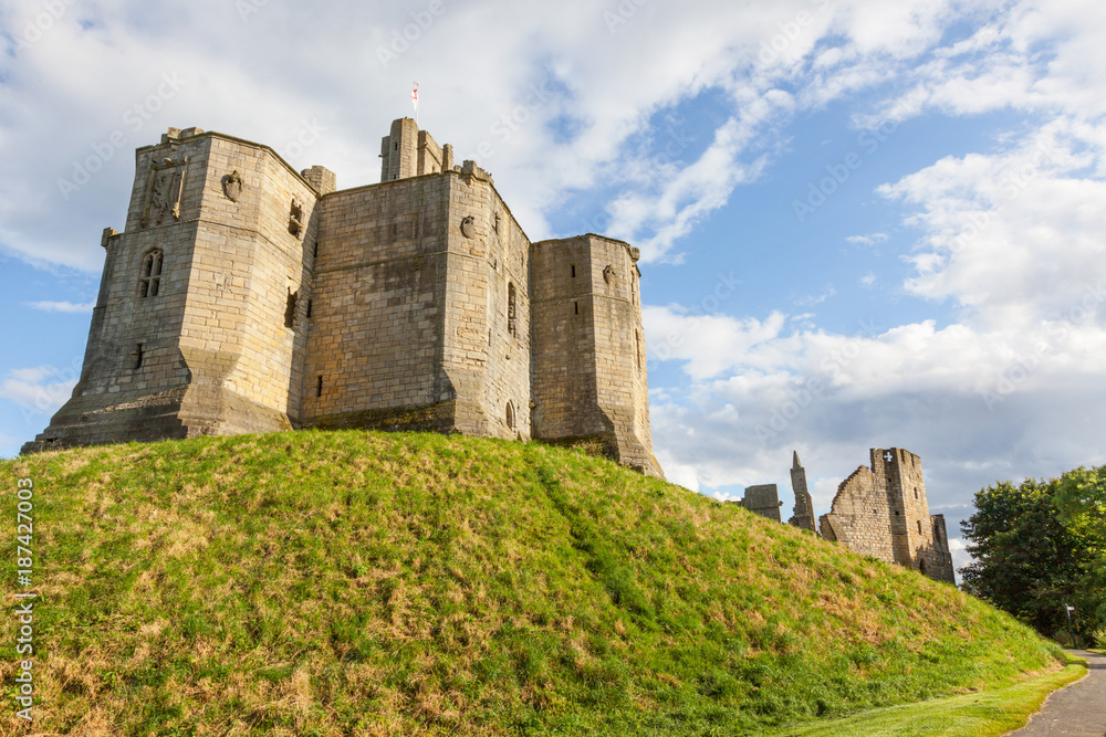 Warkworth Castle in Northumberland Warkworth Castle in Northumberland