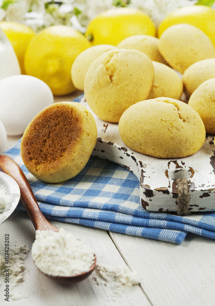 Homemade lemon cookies Homemade lemon cookies