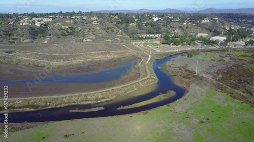 Del Mar, CA - San Dieguito Lagoon - Drone Video  Aerial video of San Dieguito Lagoon photo